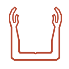 The Ancient Now logo with the Ka body symbol in read.